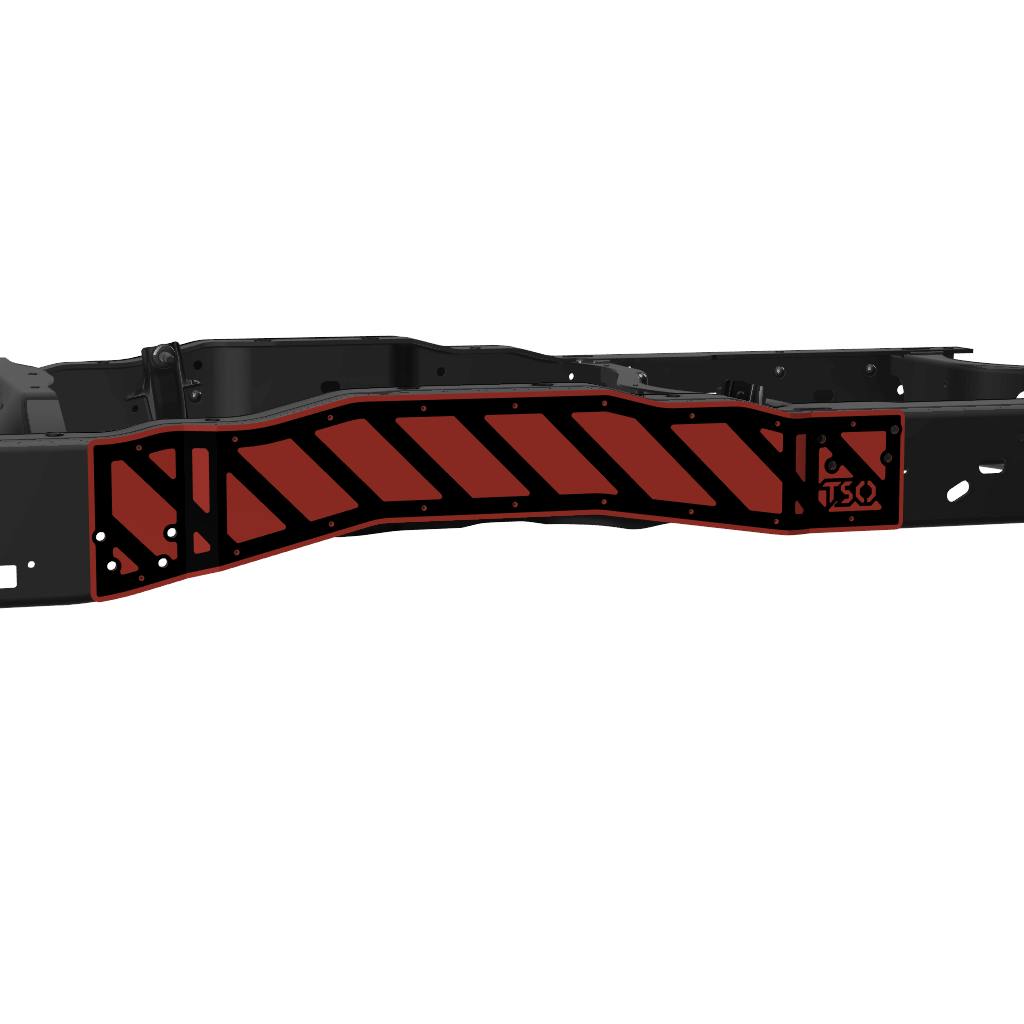 TSOiD 11-16 Supderduty Rear Frame Overlays - Personalized