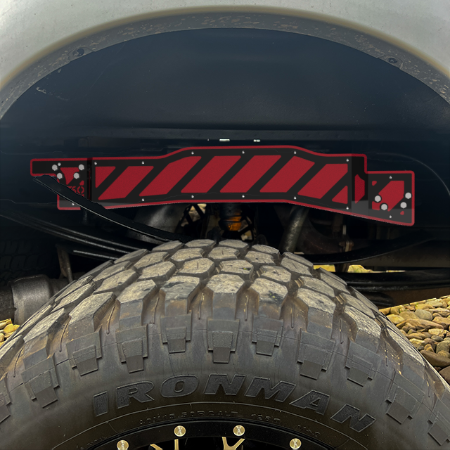 17+ Ford F-250/F-350 Frame Overlays - Bundle