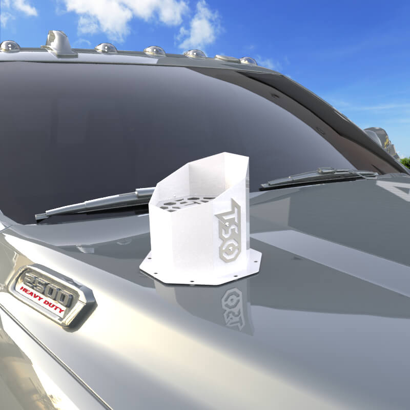 6" Octagon Hood Stack