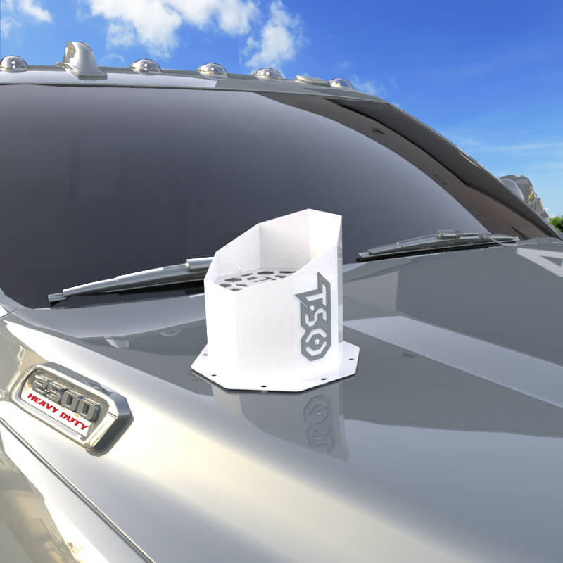 6" Octagon Hood Stack