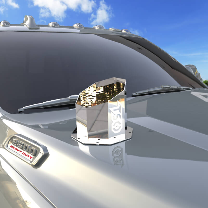 6" Octagon Hood Stack