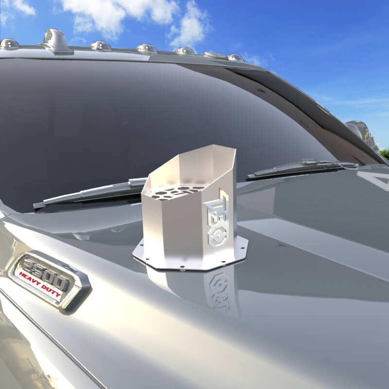 6" Octagon Hood Stack