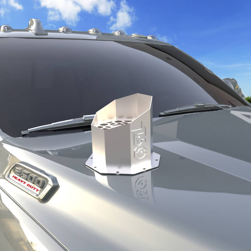 6" Octagon Hood Stack