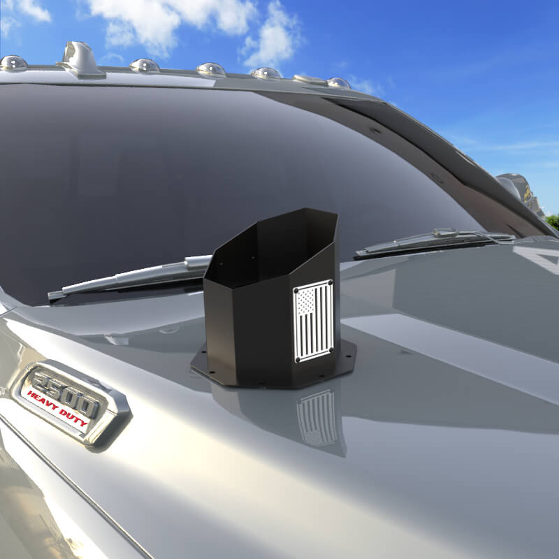 6" Freedom Hood Stack