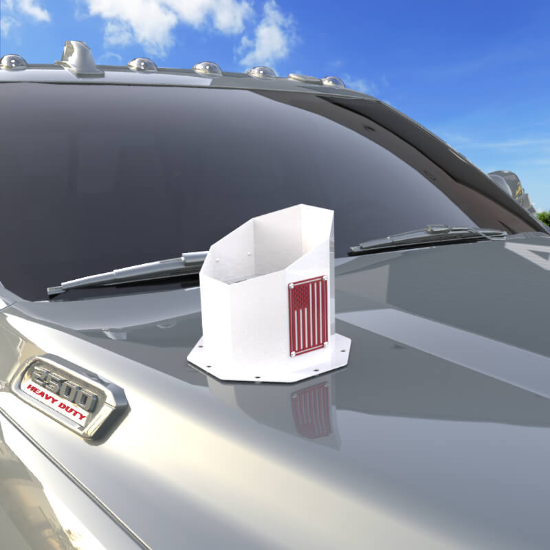 6" Freedom Hood Stack