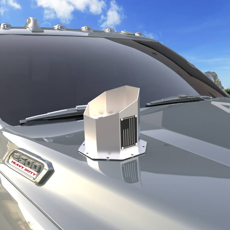 6" Freedom Hood Stack