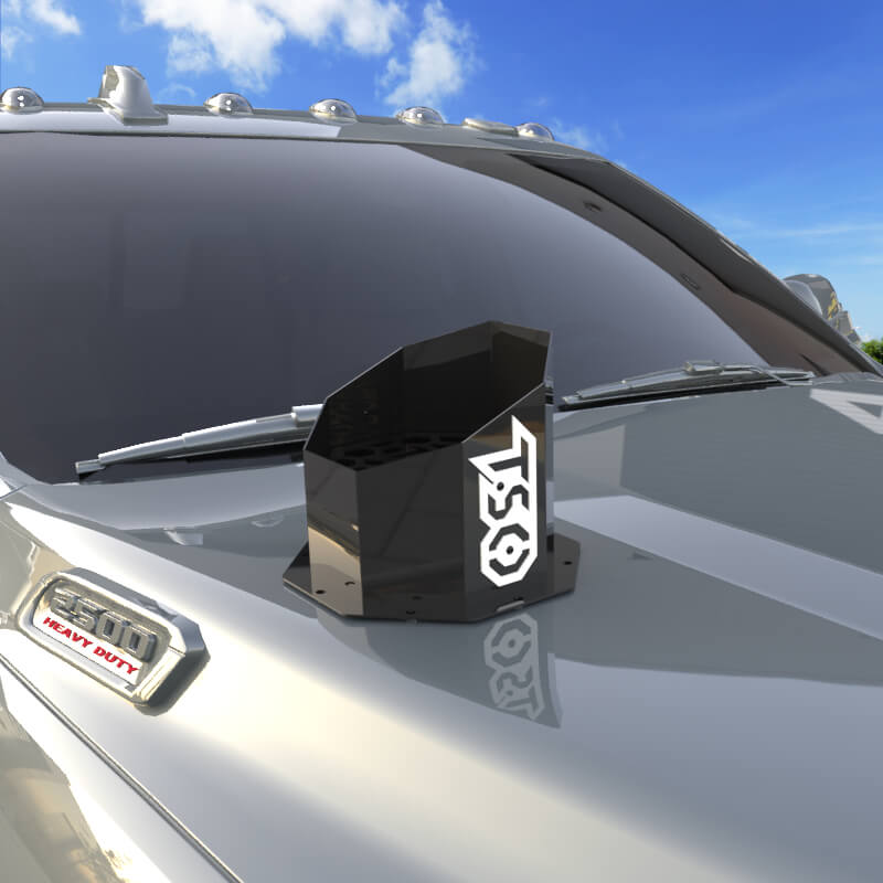 7" Octagon Hood Stack