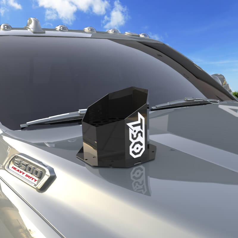 7" Octagon Hood Stack