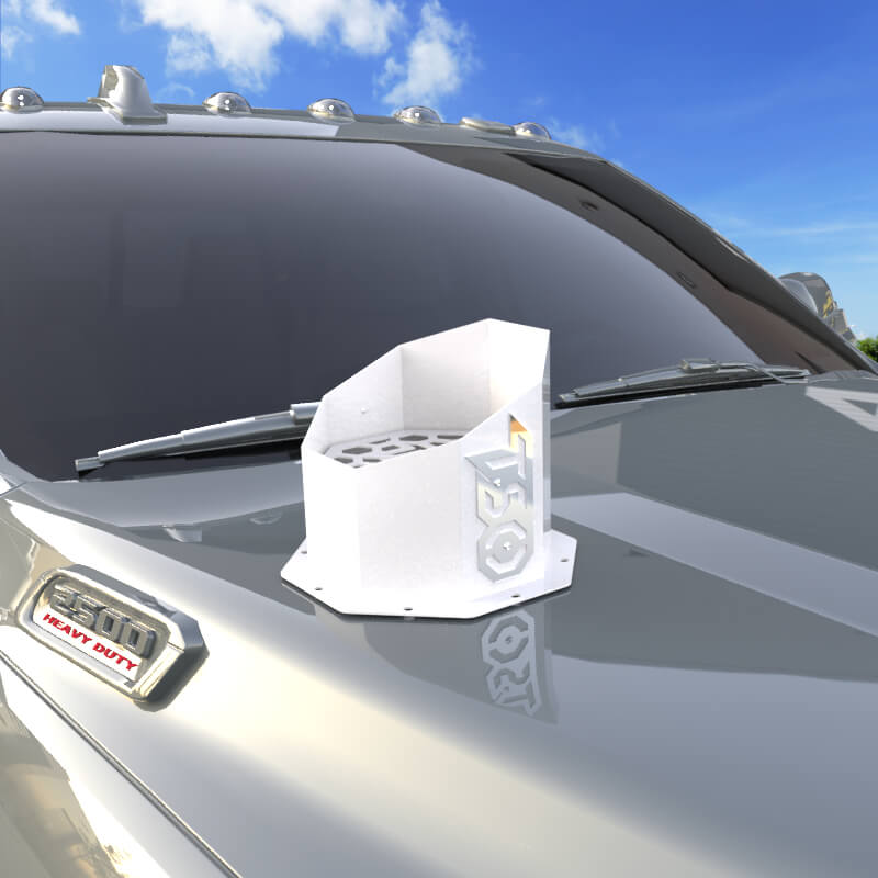 7" Octagon Hood Stack