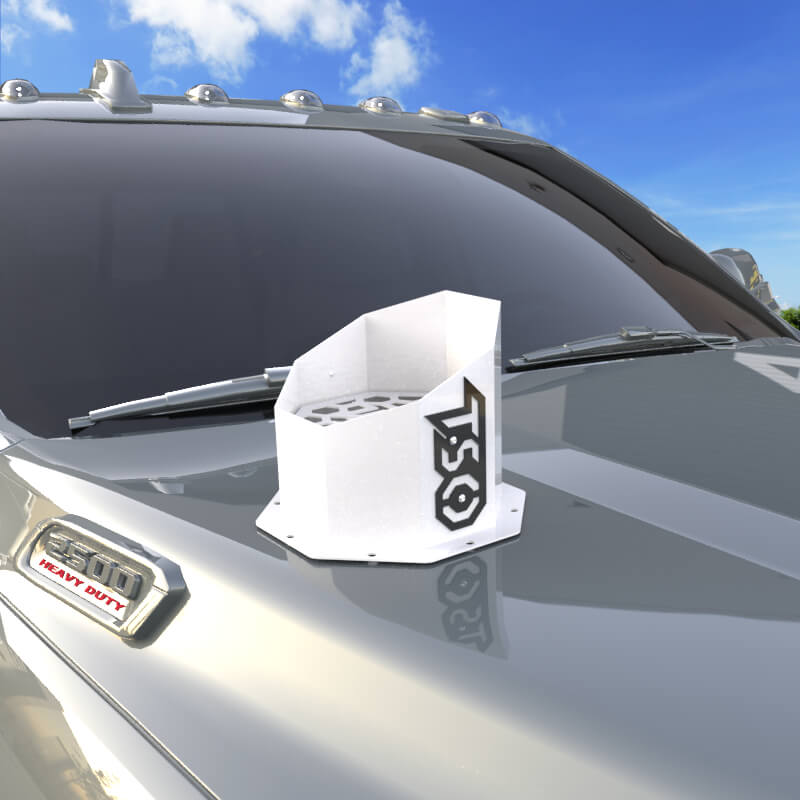 7" Octagon Hood Stack