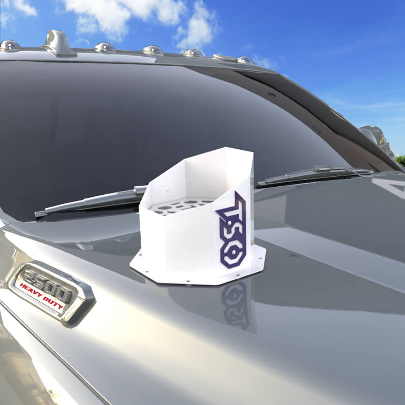 7" Octagon Hood Stack