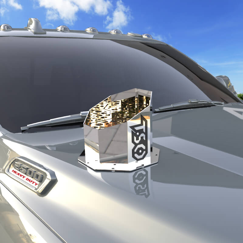 7" Octagon Hood Stack