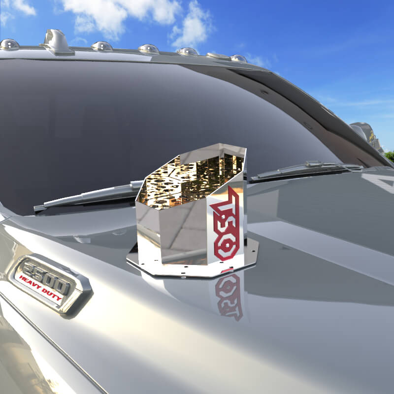 7" Octagon Hood Stack