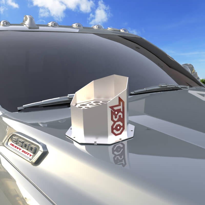 7" Octagon Hood Stack