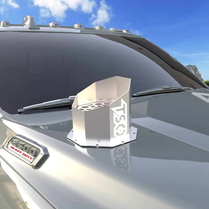 7" Octagon Hood Stack
