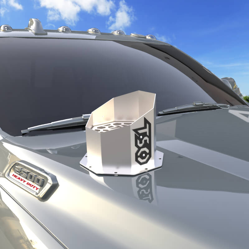 7" Octagon Hood Stack