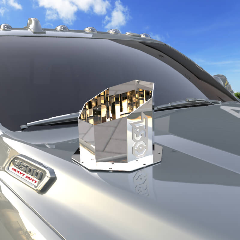 8" Octagon Hood Stack