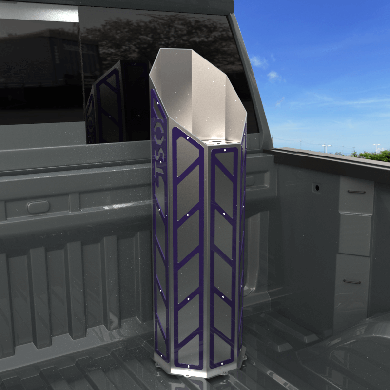 10" Overlay Miter Stack
