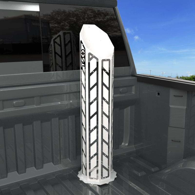7" Overlay Miter Stack - 40" Height