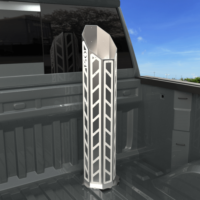 7" Overlay Miter Stack - 40" Height