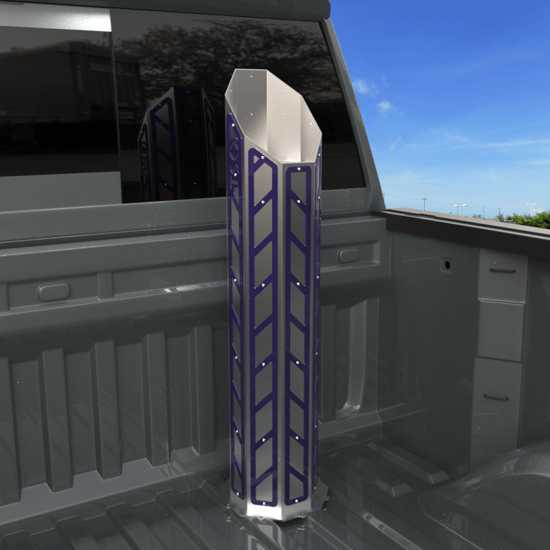 7" Overlay Miter Stack - 40" Height