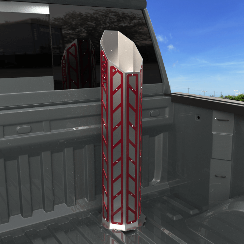 7" Overlay Miter Stack - 40" Height