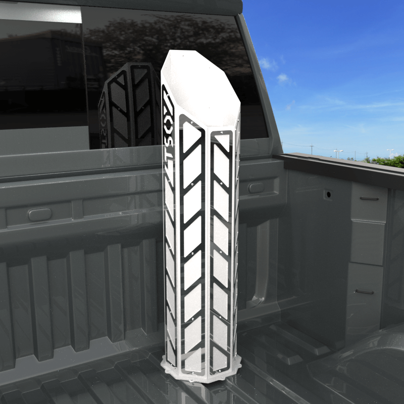 8" Overlay Miter Stack - 40" Height