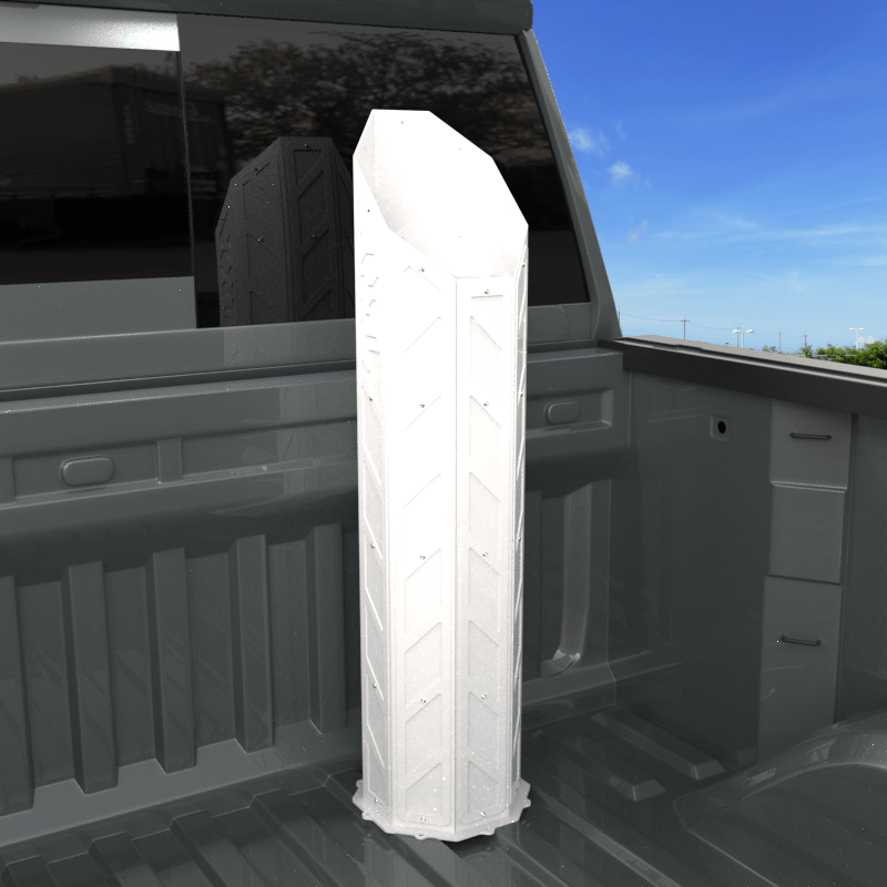 8" Overlay Miter Stack - 40" Height