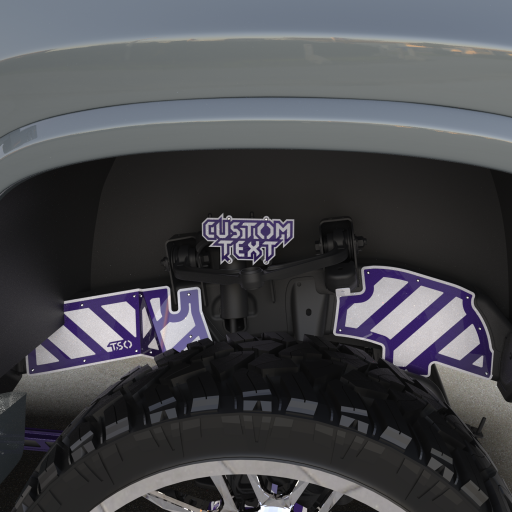 Suspension Emblems - Double Row - Ram