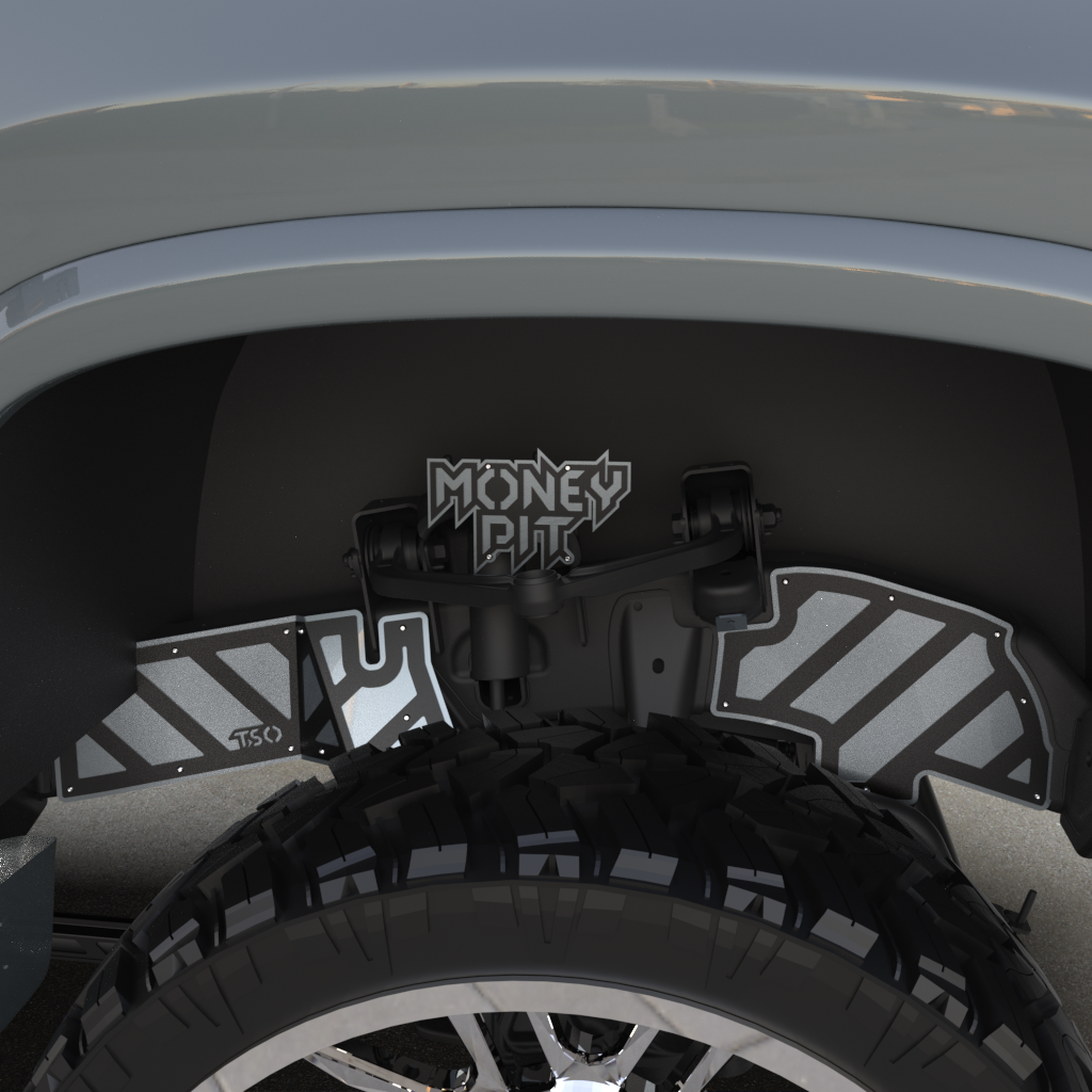 Suspension Emblems - Double Row - Ram