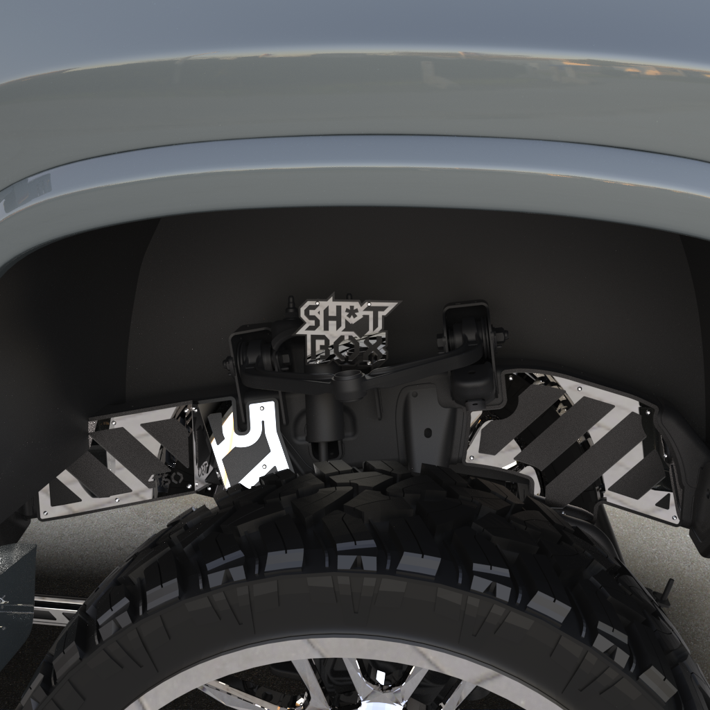 Suspension Emblems - Double Row - Ram