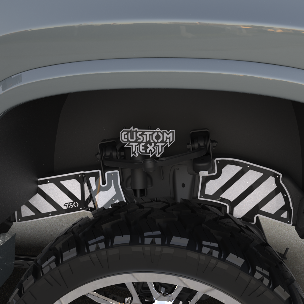 Suspension Emblems - Double Row - Ram