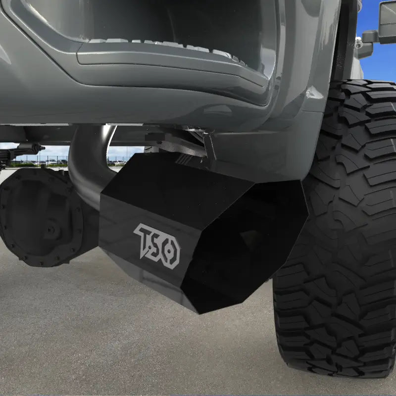 10" Octagon Exhaust Tip - Gloss Black