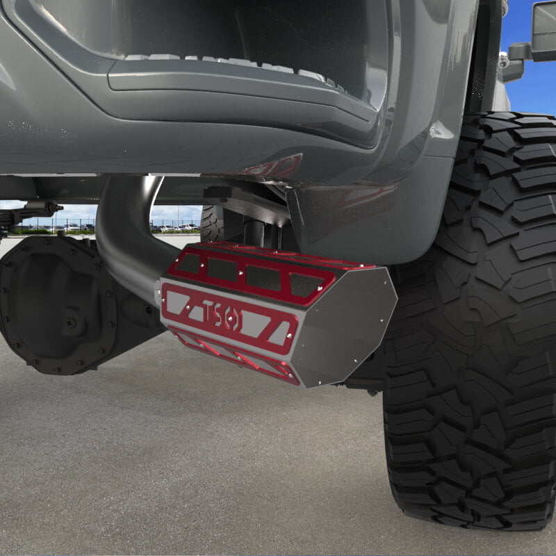 6" Overlay Exhaust Tip - Raw