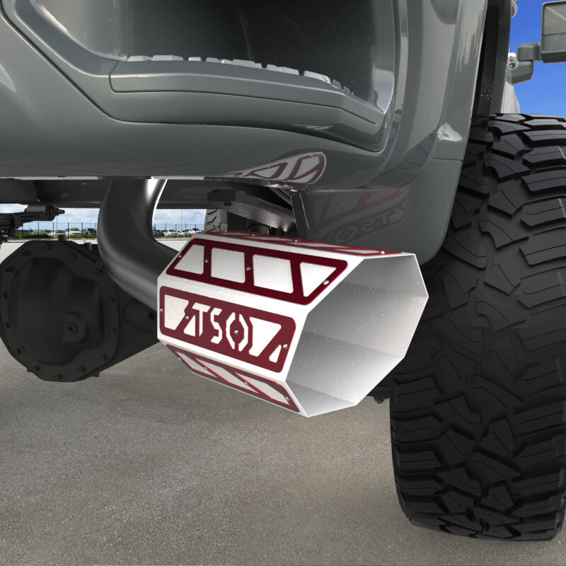 8" Overlay Exhaust Tip