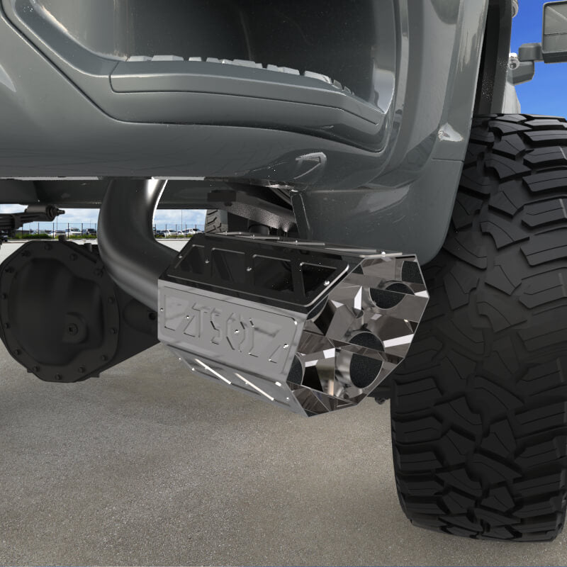 8" Overlay Exhaust Tip