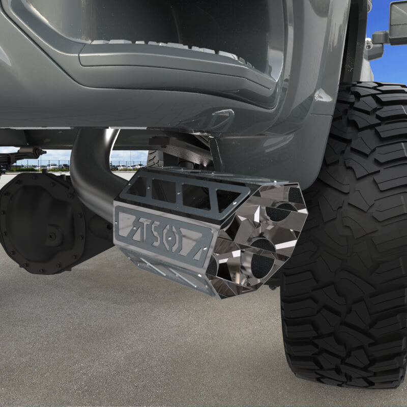 8" Overlay Exhaust Tip