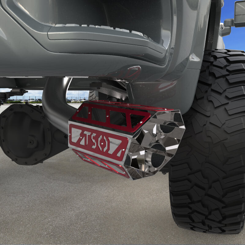 8" Overlay Exhaust Tip