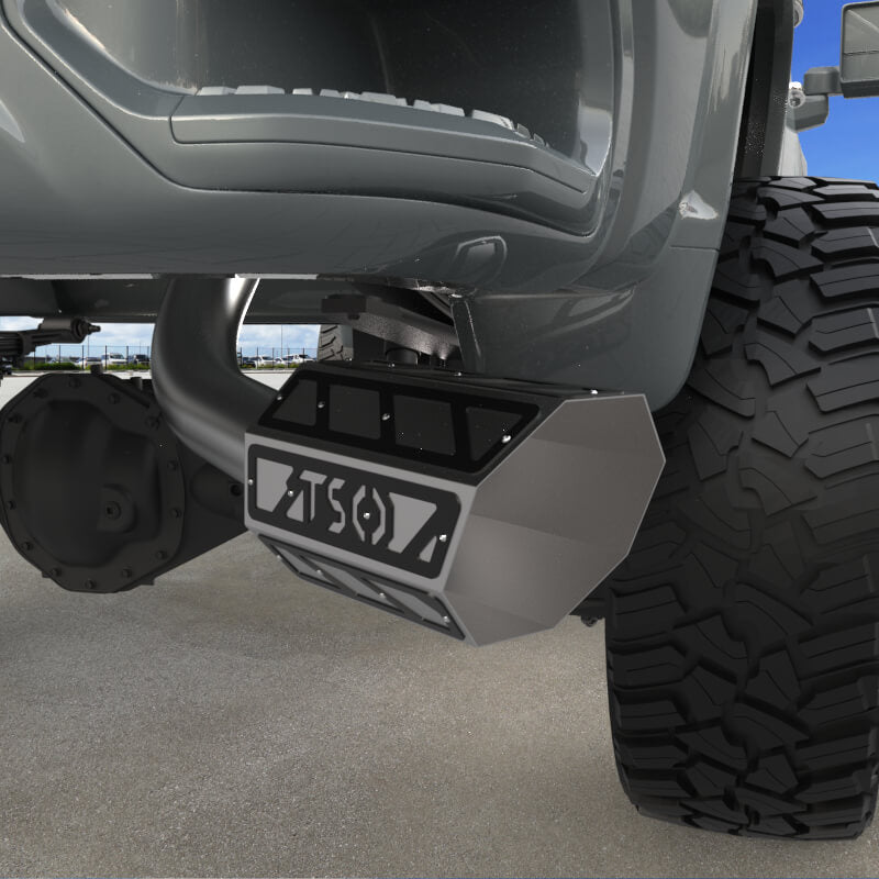 8" Overlay Exhaust Tip