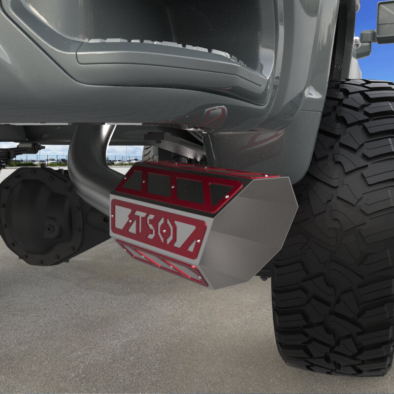 8" Overlay Exhaust Tip