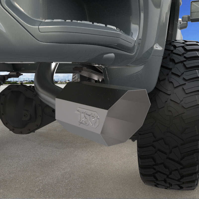 8" Octagon Exhaust Tip - Raw