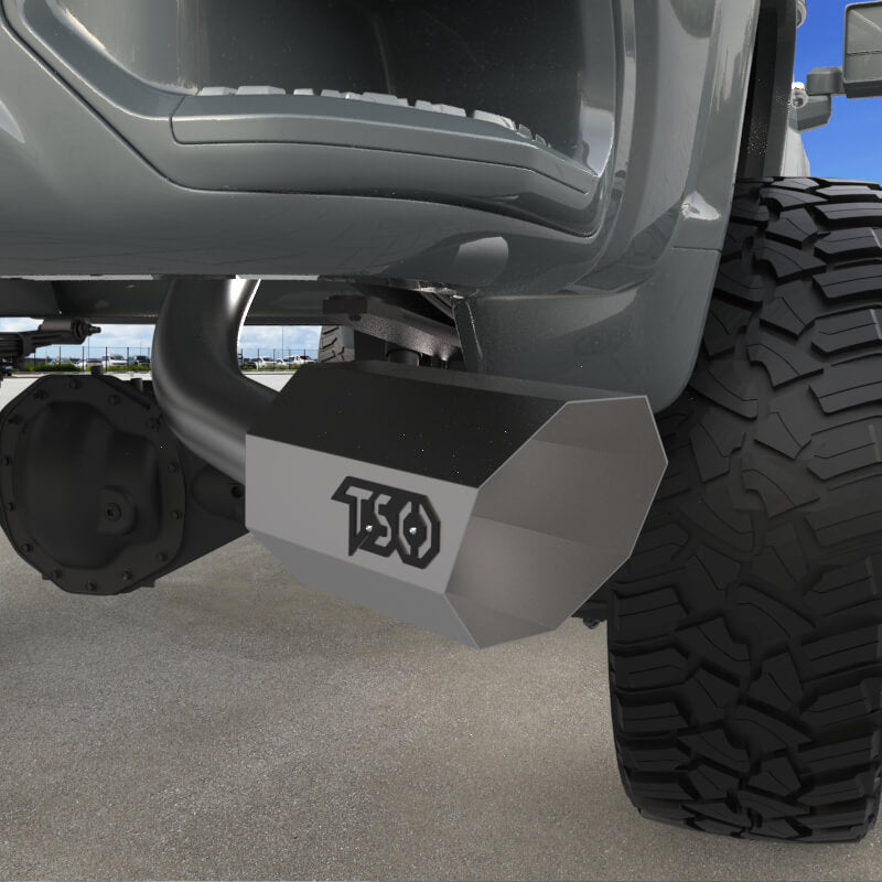8" Octagon Exhaust Tip - Raw