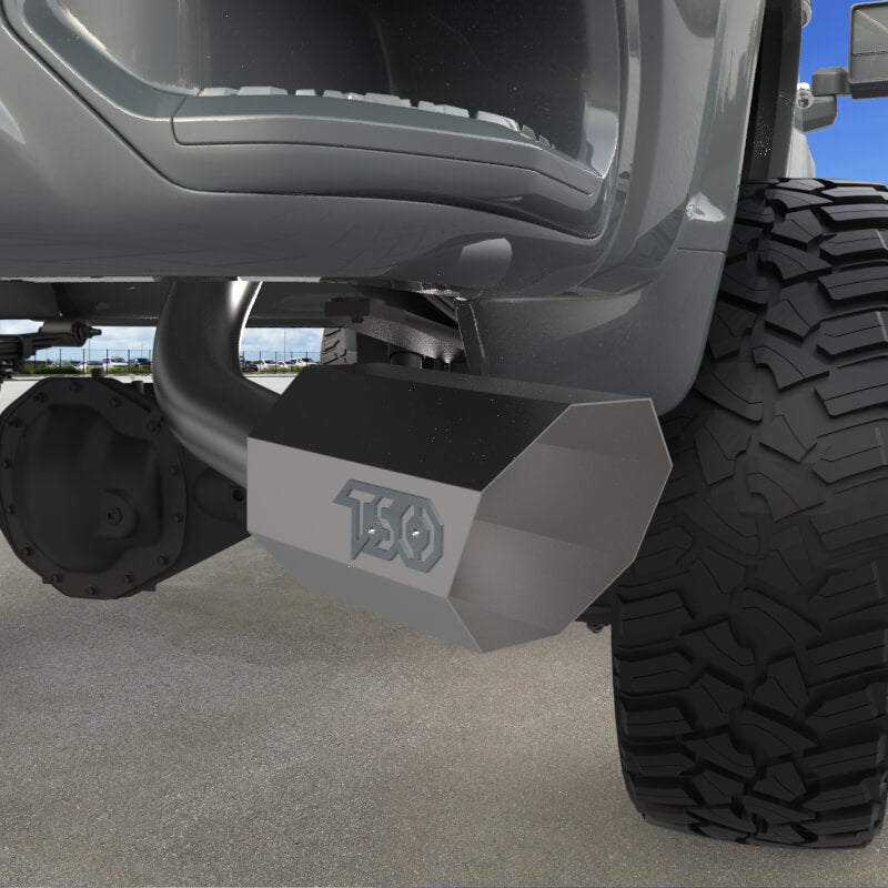 8" Octagon Exhaust Tip - Raw
