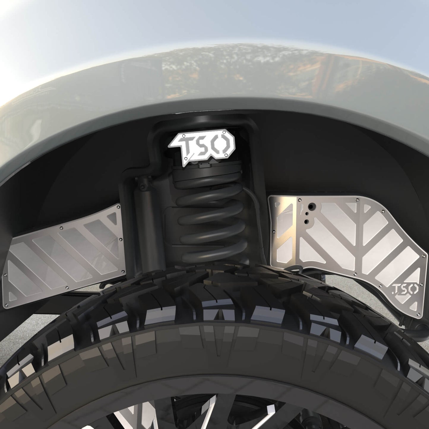 05-07 Ford Superduty Front Frame Overlays