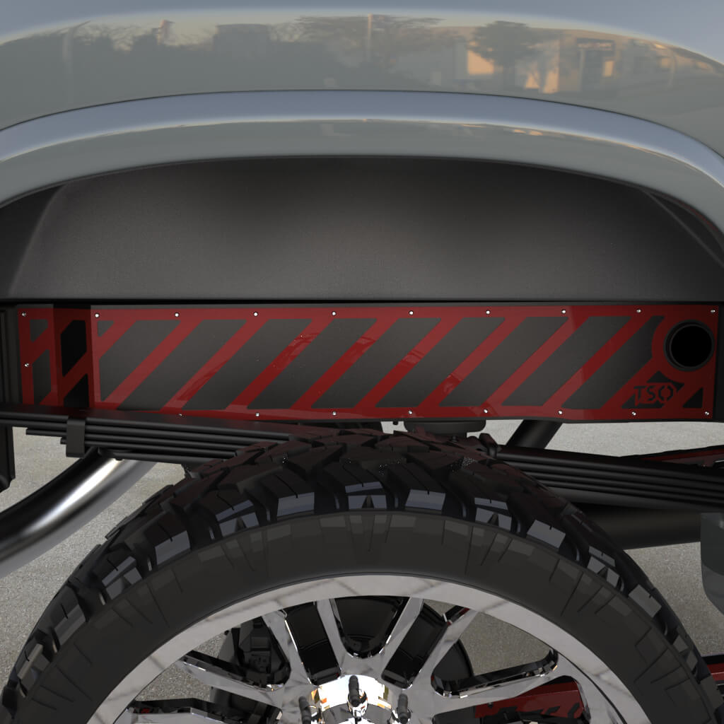 01-10 GM 2500/3500 Frame Overlays