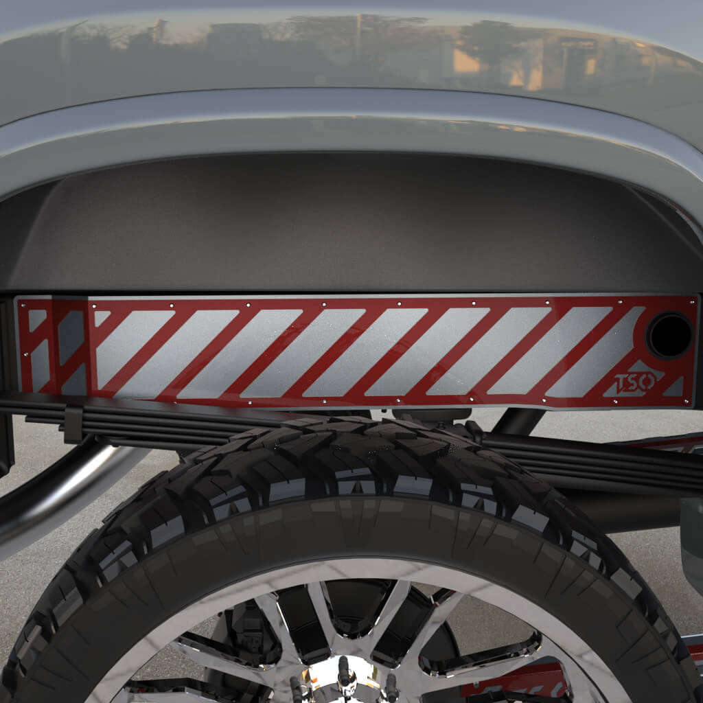 01-10 GM 2500/3500 Frame Overlays