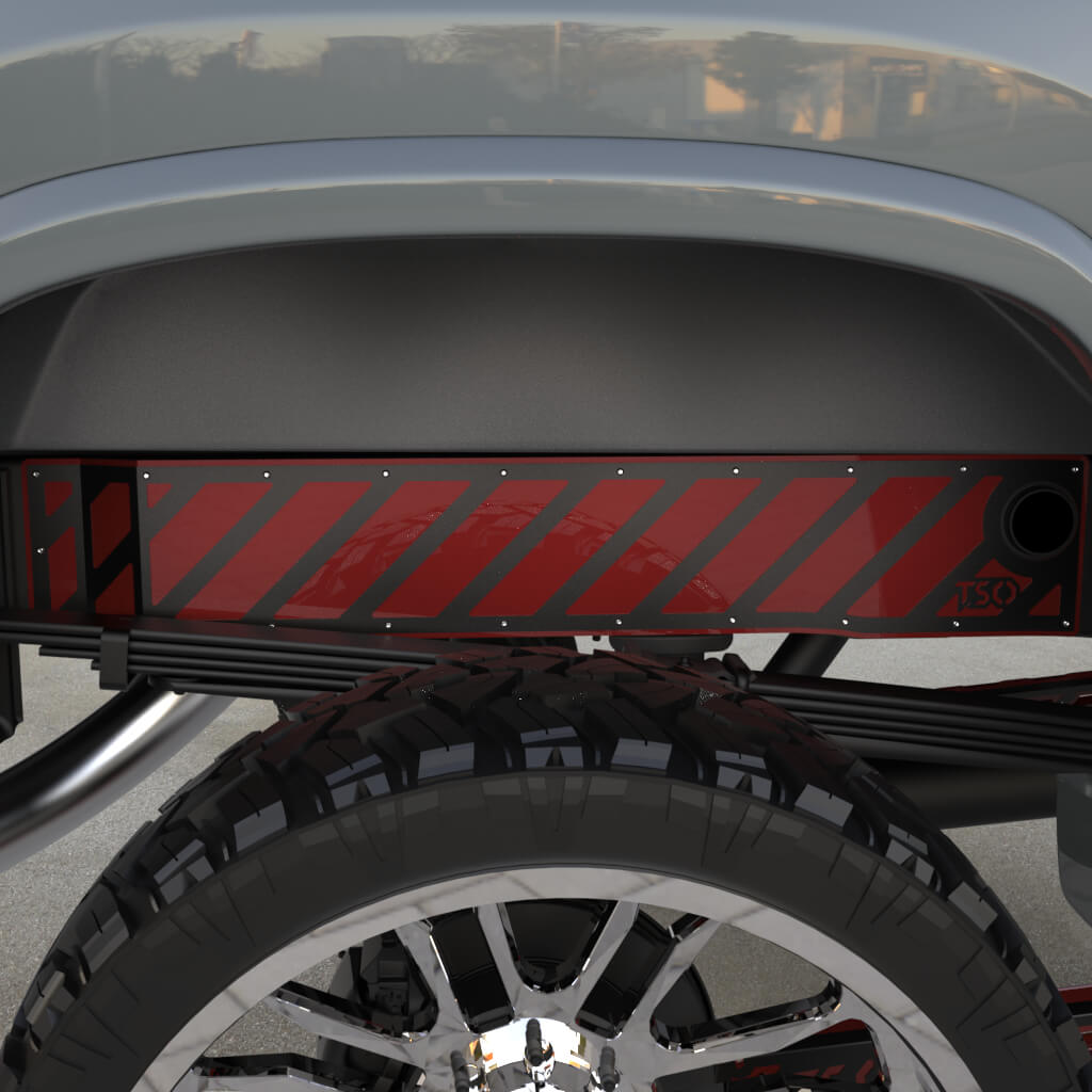 01-10 GM 2500/3500 Frame Overlays