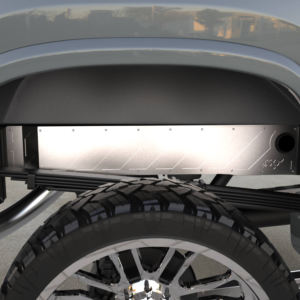 01-10 GM 2500/3500 Frame Overlays