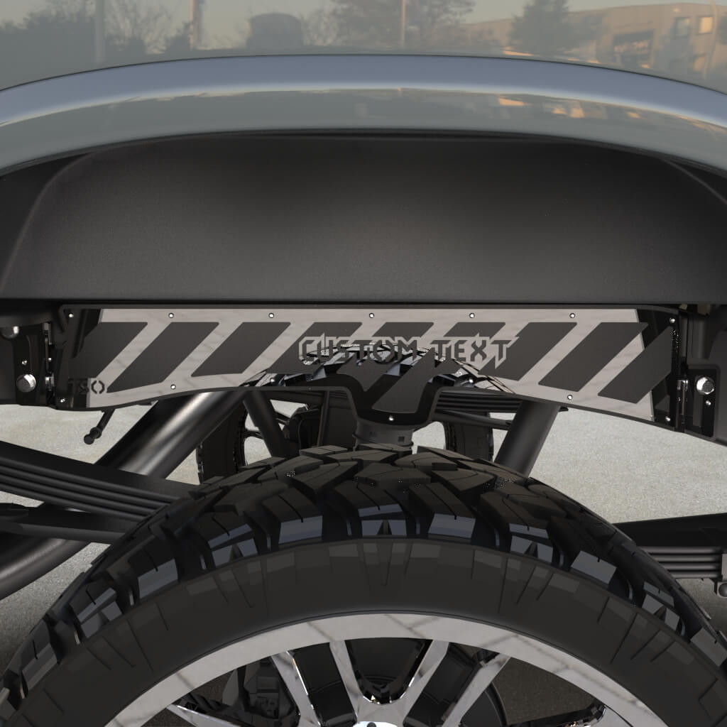 TSOiD 20+ GM 2500 Rear Frame Overlays - Personalized