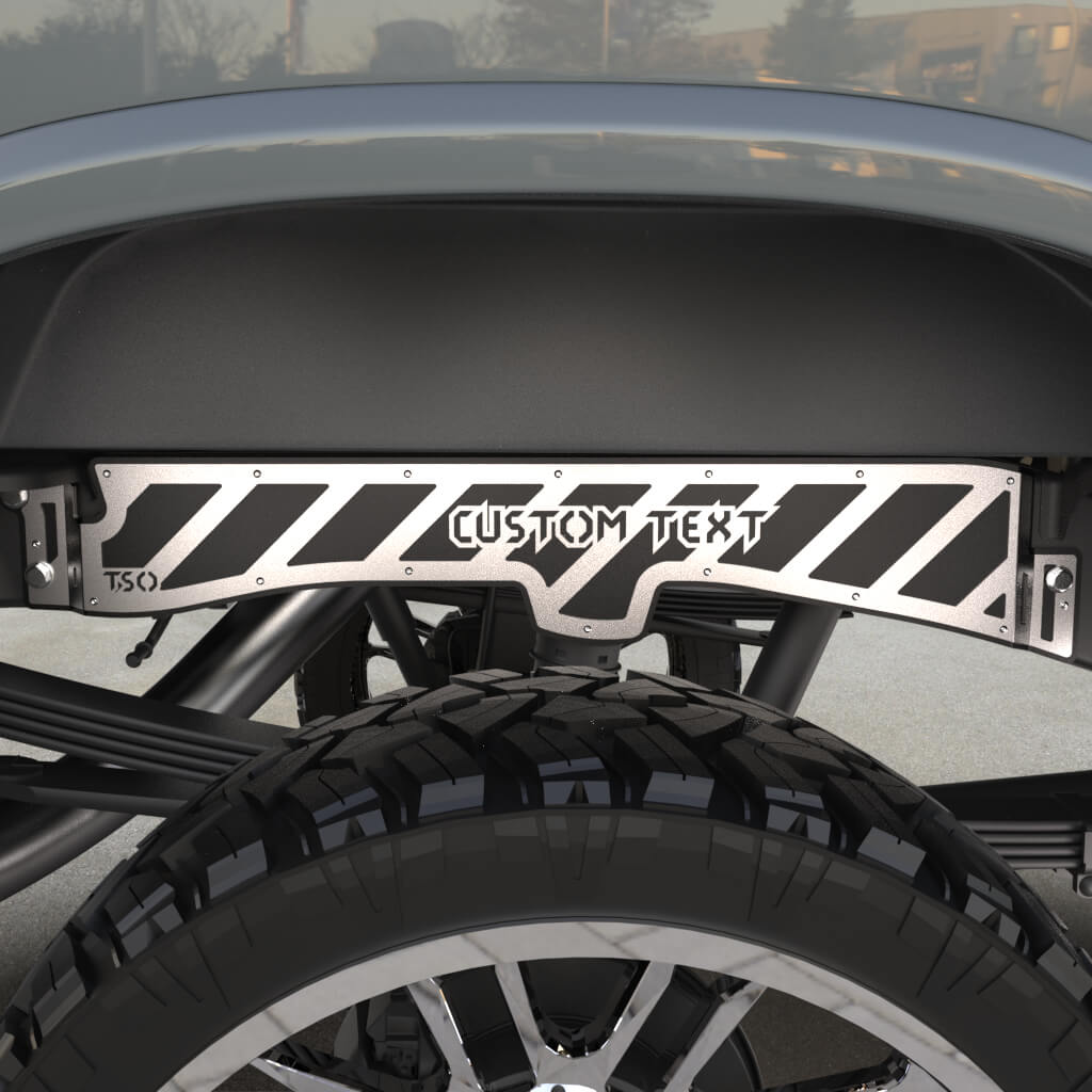 TSOiD 20+ GM 2500 Rear Frame Overlays - Personalized
